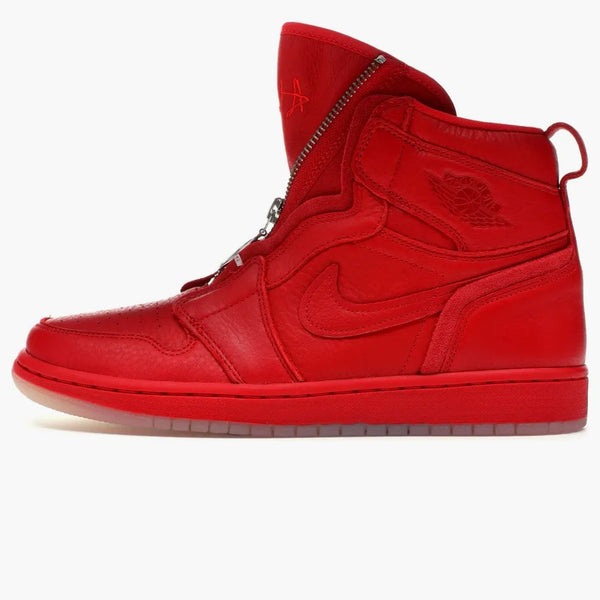 Jordan 1 Retro High Zip Awok Vogue University Red (Women's)
