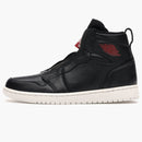 Jordan 1 Retro High ZIP Black Gym Red Phantom (Women's)