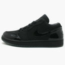 Jordan 1 Retro Low Black Croc