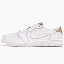 Jordan 1 Retro Low Og White Vachetta