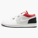 Jordan 1 Retro Low Velcro White Varsity Red