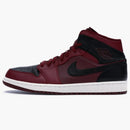 Jordan 1 Retro Mid Team Red Black