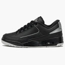 Jordan 2/3 Black Metallic Silver (gs)