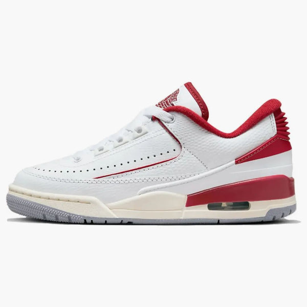 Jordan 2/3 White Varsity Red (gs)
