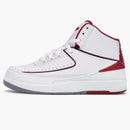 Jordan 2 Retro White Red (2014)