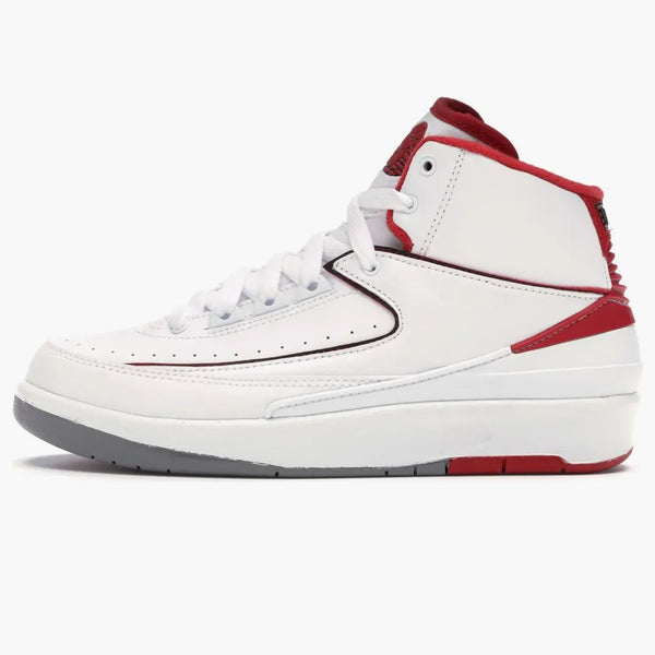 Jordan 2 Retro White Red (2014) (gs)