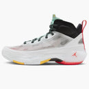 Jordan 37 Guo Ailun White Island Green Black Metallic Silver (gs)