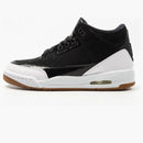 Jordan 3 Retro Black White Gum (gs)