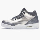 Jordan 3 Retro Premium Heiress Metallic Silver (gs)