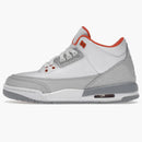 Jordan 3 Retro White Crimson Grey (gs)