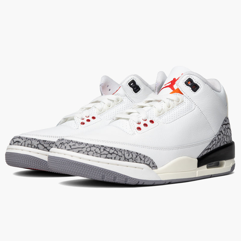 Air Jordan 3 White Cement Reimagined Seitenansicht