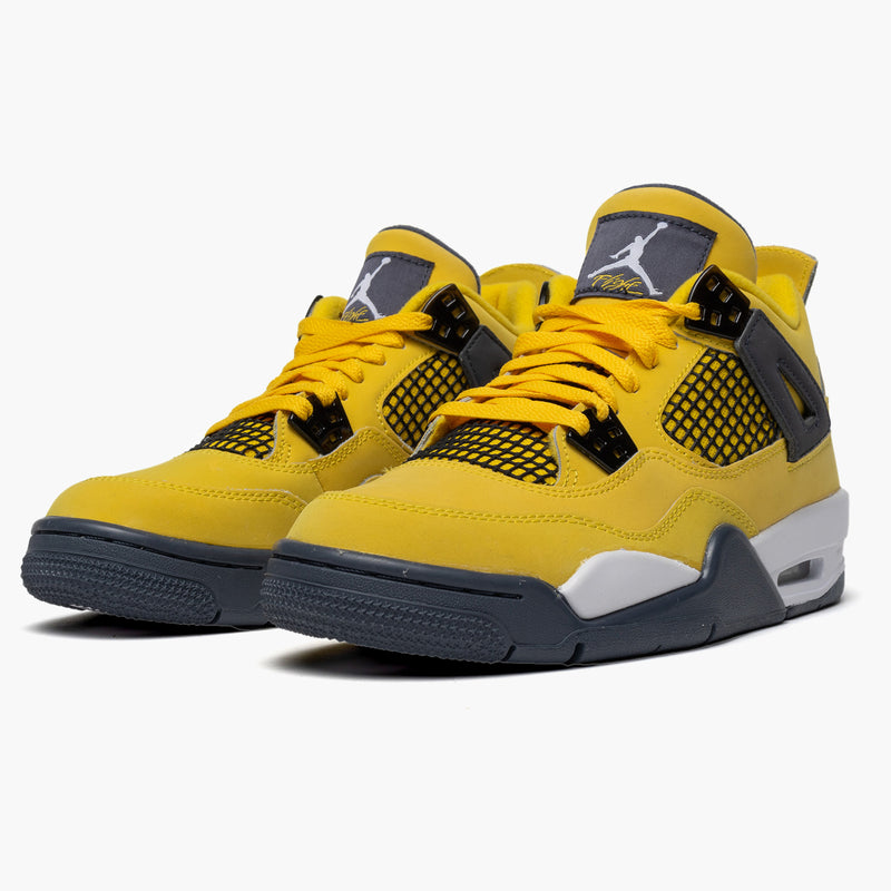Air Jordan 4 Lightning (GS) Seitenansicht