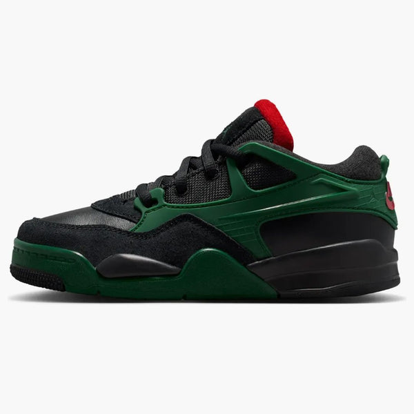 Jordan 4 Rm Black Gorge Green Varsity Red (ps)