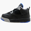 Jordan 4 Retro Black Soar Matte Silver White (td)