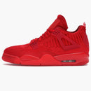 Jordan 4 Retro Flyknit Red