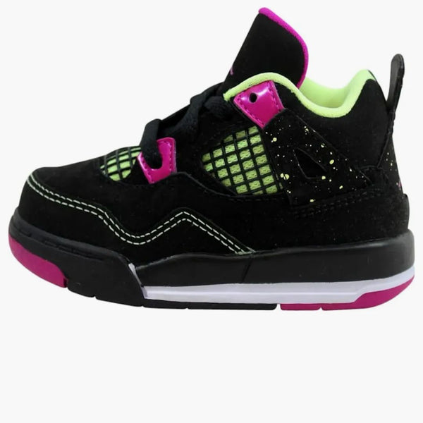 Jordan 4 Retro Fuchsia Lime Black (td)