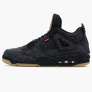 Jordan 4 Retro Levi's Black (levi's Tag)