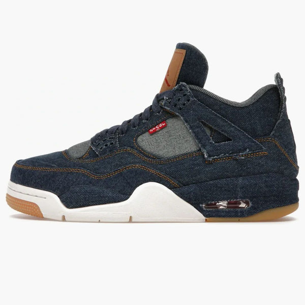Jordan 4 Retro Levi's Denim (tag With Levi's Logo)