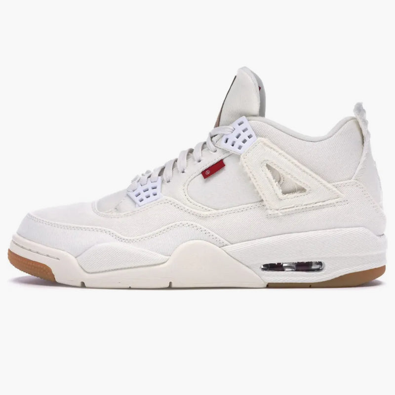 Jordan 4 Retro Levi's White (blank Tag)