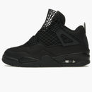 Jordan 4 Retro Net Black (women's)
