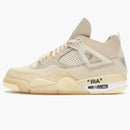 Jordan 4 Retro Off-white Sail (women's)