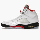 Jordan 5 Retro Fire Red Silver Tongue (2020)
