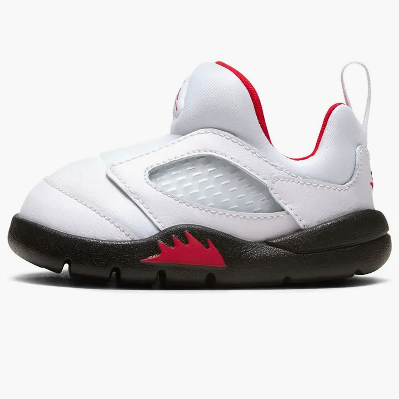 Jordan 5 Retro Little Flex White Black University Red (td)