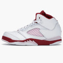 Jordan 5 Retro White Pink Red (ps)