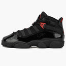 Jordan 6 Rings Black Anthracite Fire Red (gs)