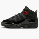 Jordan 6 Rings Black Anthracite Fire Red (ps)