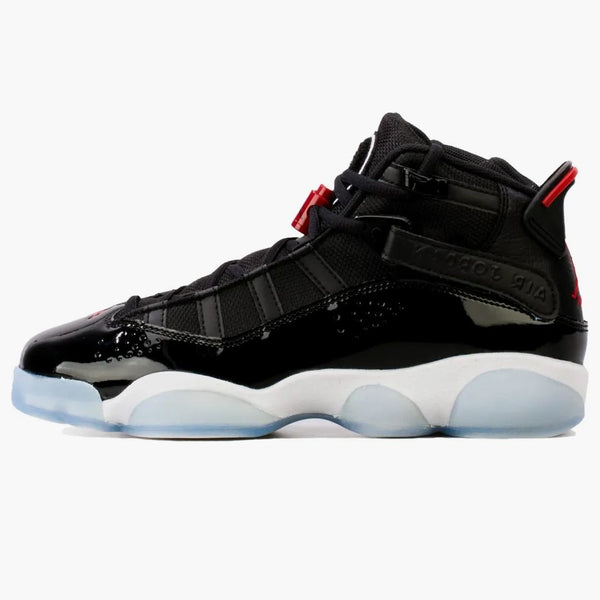 Jordan 6 Rings Black White Gym Red (gs)