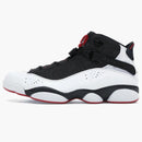 Jordan 6 Rings Black White Gym Red