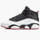Jordan 6 Rings Black White University Red (ps)