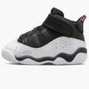 Jordan 6 Rings Black White University Red (td)