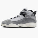 Jordan 6 Rings Light Smoke Grey Black Sail White (gs)