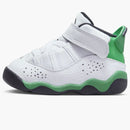 Jordan 6 Rings White Black Lucky Green (td)