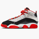 Jordan 6 Rings White Black Team Orange (gs)