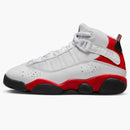 Jordan 6 Rings White Black University Red (ps)