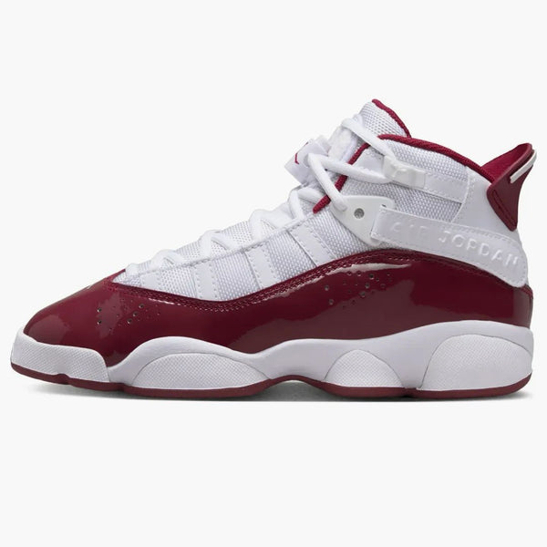 Jordan 6 Rings White Team Red (gs)