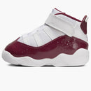 Jordan 6 Rings White Team Red (td)