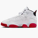 Jordan 6 Rings White University Red (gs)