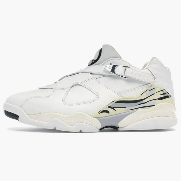 Jordan 8 Retro Low White Metallic Silver