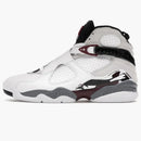 Jordan 8 Retro White Burgundy (women's)