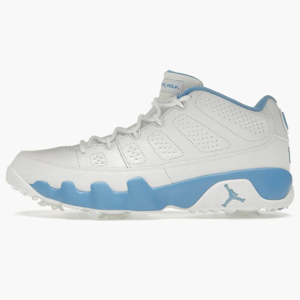 Jordan 9 Retro Low Golf White University Blue