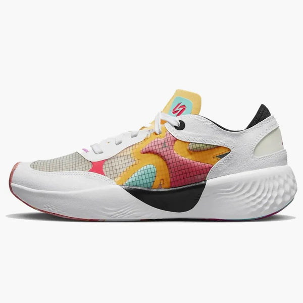 Jordan Delta 3 Nitro Low Luka Doncic White Black Dynamic Turquoise