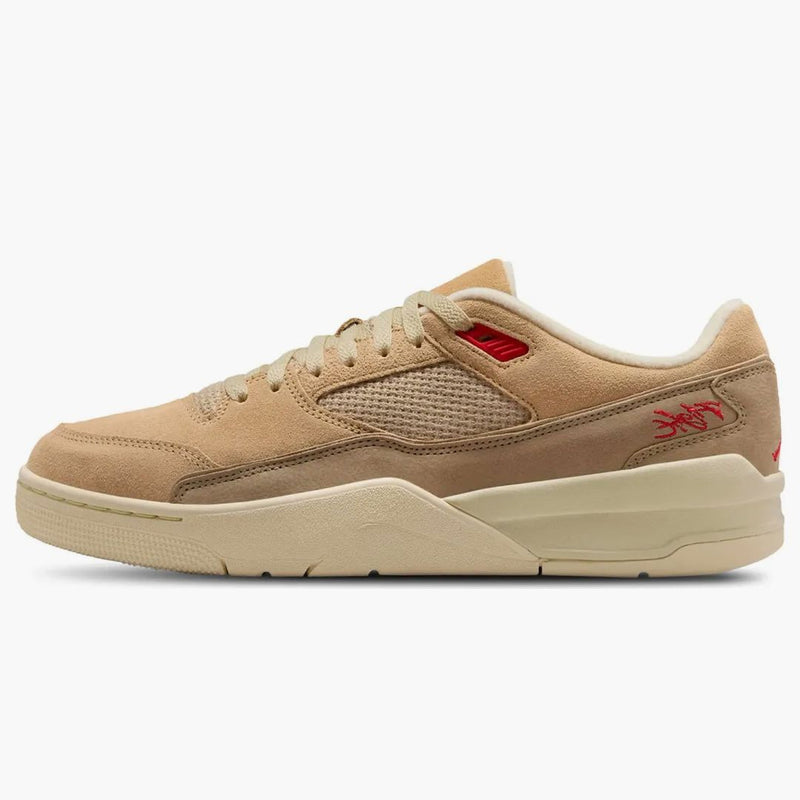 Jordan Flight Court Mushroom Desert Camo Fossil Fire Red