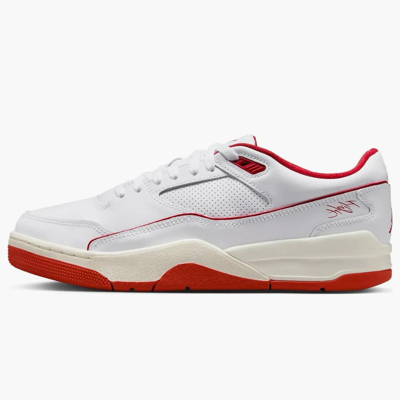 Jordan Flight Court White Sail Black Varsity Red