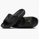 Jordan Franchise Slide Black Metallic Gold