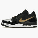 Jordan Legacy 312 Low Black Metallic Gold