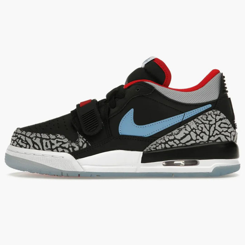 Jordan Legacy 312 Low Black Valor Blue (gs)